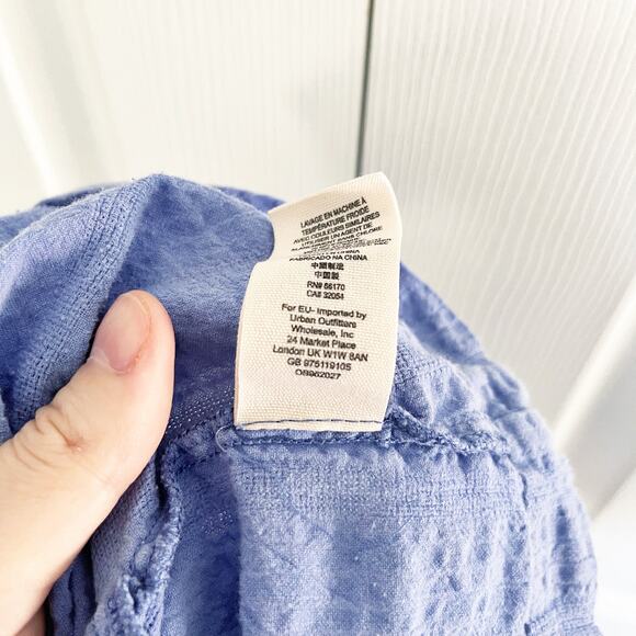 Free People Gigi Blouson Sleeve Textured Tunic Top - Picture 7 of 11